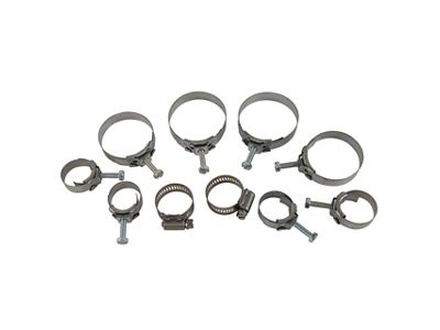 Hose Clamp Kit (1970 350 V8 Corvette C3 w/ A/C)