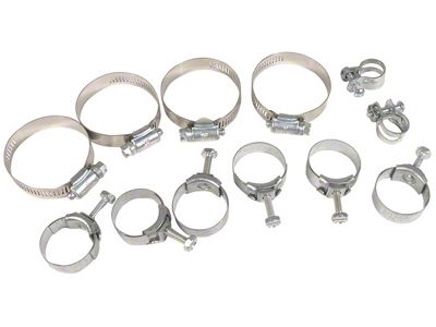 Hose Clamp Kit (71-72 350 V8 Corvette C3)