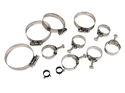 Hose Clamp Kit (73-74 350 V8 Corvette C3 w/ A/C)