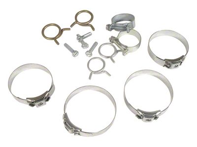 Hose Clamp Kit (Early 1968 427 V8 Corvette C3 w/o A/C)