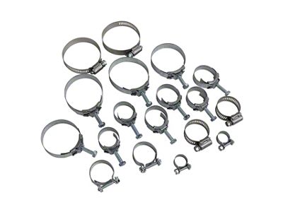 Hose Clamp Kit (1970 454 V8 Corvette C3 w/ A/C)