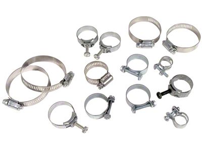 Hose Clamp Kit (1973 454 V8 Corvette C3 w/ A/C)