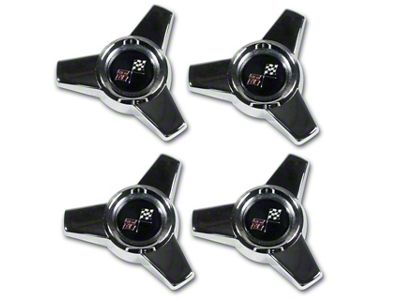 1965 Corvette Hubcap Spinner Assembly Set