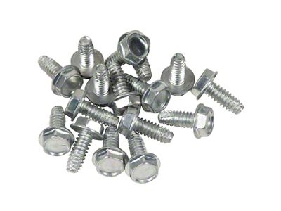 1964 Corvette Hubcap Spinner Screws. 16 Piece Set