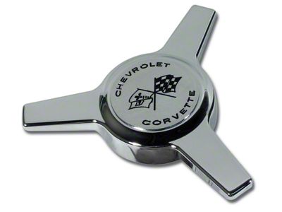 1963 Corvette Hubcap Spinner Set. 4 Piece