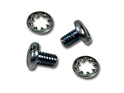 Ignition Point Screws; 4-Pieces (56-74 Corvette C1, C2 & C3)