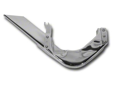 1963-1969 Corvette Ignition Shield. Lower V Passenger Side