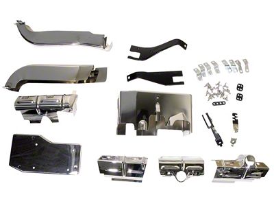 1970 Corvette Ignition Shield Set. 350 34 Piece