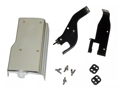 1971-1974 Corvette Ignition Shield Set. 454 7 Piece