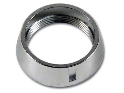 1963-1965 Corvette Ignition Switch Nut. Satin Chrome
