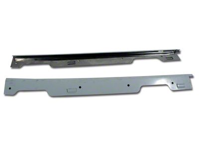1956-1958 Corvette Inner Door Garnish Moldings