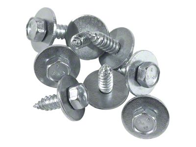 1964-1968 Corvette Inner Splash Shield Mount Kit. 8 Piece