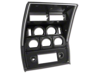 Instrument Panel Small Gauge Bezel (1982 Corvette C3 Collector's Edition w/Clock in Radio)