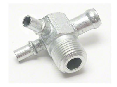 1969 Corvette Intake Vacuum Fitting. 350 with Power Brake and Automatic Transmission