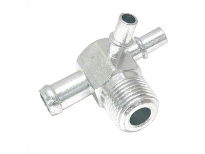 1967 Corvette Intake Vacuum Fitting - 427 3x2 with AC and Automatic