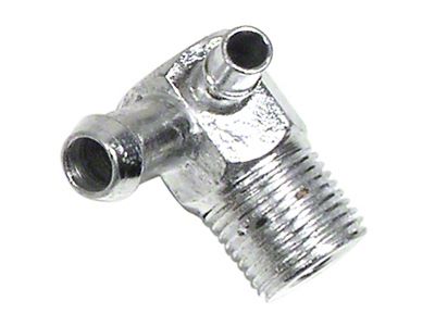 1967 Corvette Intake Vacuum Fitting. 427 3X2 with PB and AC OR with PB and Automatic