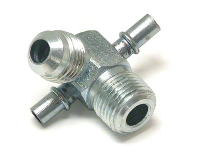 1970 Corvette Intake Vacuum Fitting. 454 with Power Brake and Automatic Transmission
