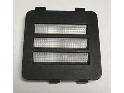 1984-1996 Corvette Interior Courtesy Light Bezel and Lens - Right Side