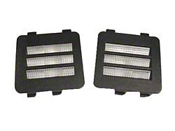 Auto Accessories of America 1984-1996 Corvette Interior Courtesy Light Bezel and Lens - Sides