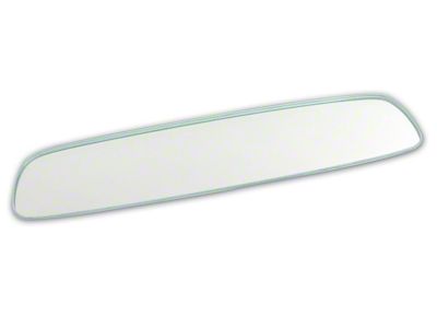 Interior Mirror Glass; 10-Inch (74-76 Corvette C3)