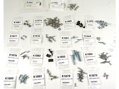 Interior Screw Kit (1964 Corvette C2 Coupe)