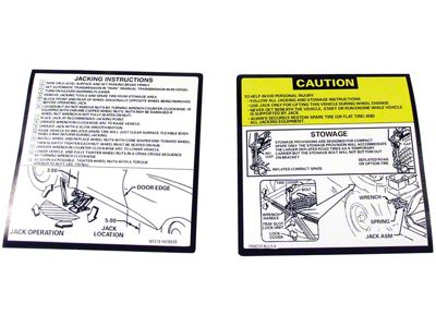 Jacking Instructions (79-81 Corvette C3)