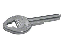 1956-1966 Corvette Key Blank. Round Head