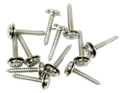 Auto Accessories of America 1967 Corvette Kick Panel Screws. 12 Piece Set
