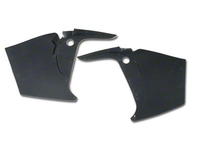 1958-1962 Corvette Kick Panels. Fiberglass, No Trim