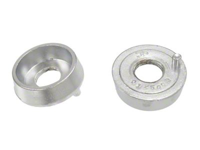 1964-1965 Corvette Knob Spacers. Heater Or Air Conditioning