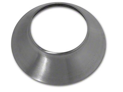 1966 Corvette Knock-Off Cone. Brushed Stainless Steel