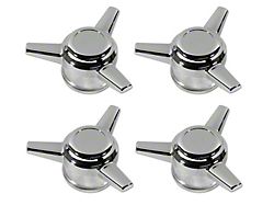 CA Knockoff Spinner Kit with Emblems For YJ8 Aluminum Wheels (76-82 Corvette C3)