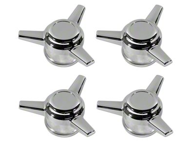 1976-1982 Corvette Knockoff Spinner Kit with Emblems For YJ8 Aluminum Wheels