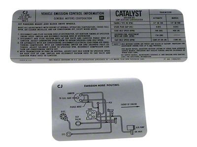 L48 Emission Decal (1979 Corvette C3)