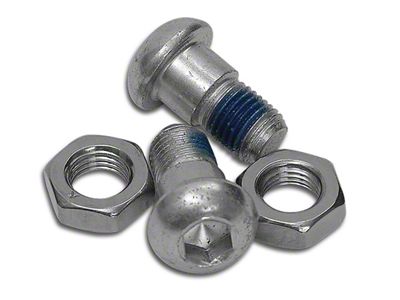 Lap Seat Belt Bolt Kit (65-Early 68 Corvette C2 & C3)