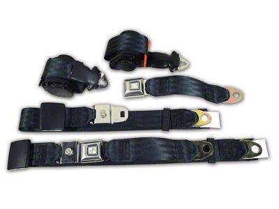 Lap and Shoulder Seat Belts (1969 Corvette C3)