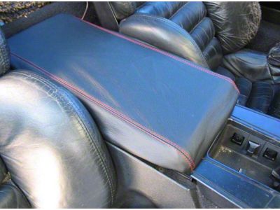 Leather Armrest Cover; 1-1/8-Inch Padding (84-89 Corvette C4)