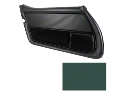 Leather Door Panel; Driver Side (78-82 Corvette C3)