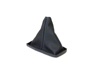 Leather Shift Boot; Black (68-76 Corvette C3)