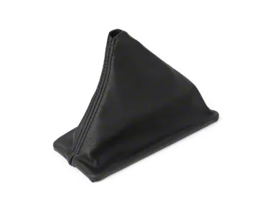 Leather Shift Boot; Black (84-85 Corvette C4 w/ Manual Transmission & Electronic Overdrive)