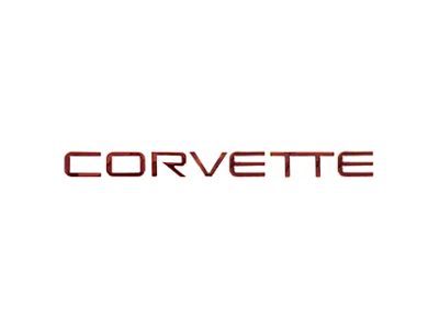 1991-1996 Corvette Letter Set. Rear Acrylic Red