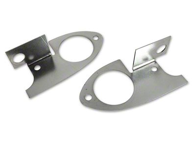1958-1960 Corvette License Light To Bumper Nut Plates