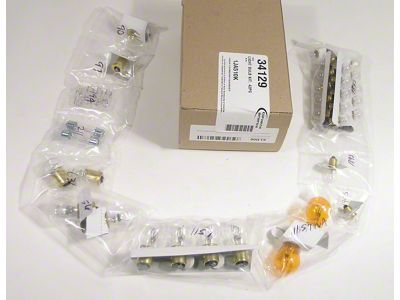 Light Bulb Kit; 42-Piece (1969 Corvette C3)