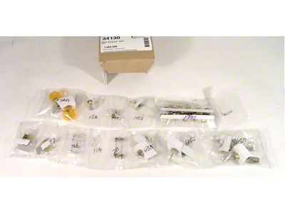 Light Bulb Kit; 42-Piece (1970 Corvette C3)