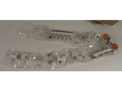 Light Bulb Kit; 43-Piece (1971 Corvette C3)