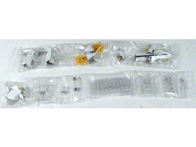 Light Bulb Kit; 58-Piece (78-79 Corvette C3)