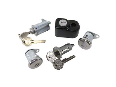 1965 Corvette Lock Set. Deluxe