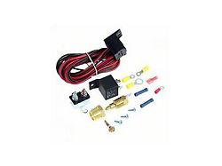 CA 1984-1991 Corvette Low Temperature Cooling Fan Kit - 185 On/165 Off