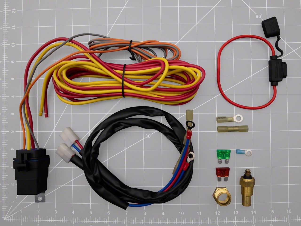 チロル　16568 Auto Accessories of America Ecklers Low Temperature Cooling Fan