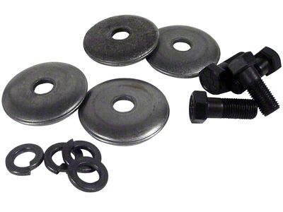 1963-1982 Corvette Lower A-Arm Bushing Retainer Bolts and Lockwashers. 12 Piece Set